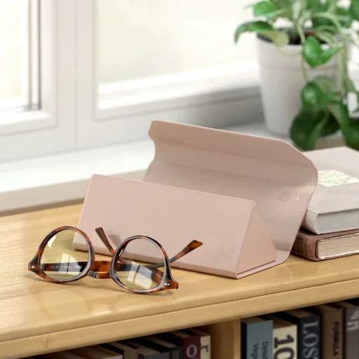Satechi Vegan-Leather FindAll Glasses Case  Desert Rose - 9