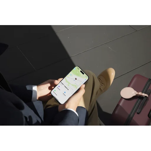 Satechi Vegan-Leather FindAll Luggage Tag - Desert Rose - 3