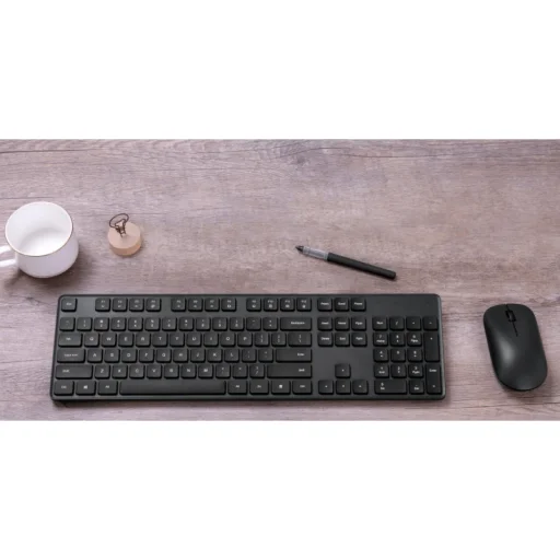 Vezeték nélküli billentyűzet és egér szett Xiaomi, Fekete BHR6100GL - 6