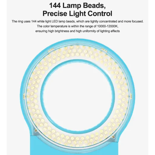 Mikroszkóp USB LED Világítás Relife RL-033M, Kék - 3