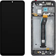 LCD Kijelzőmodul MP Xiaomi Redmi A3-hoz, Utángyártott, Fekete, kijelzőmodul
