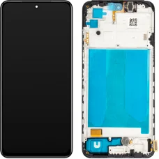 LCD kijelzőmodul MP Xiaomi Redmi Note 10-hez, utángyártott, fekete