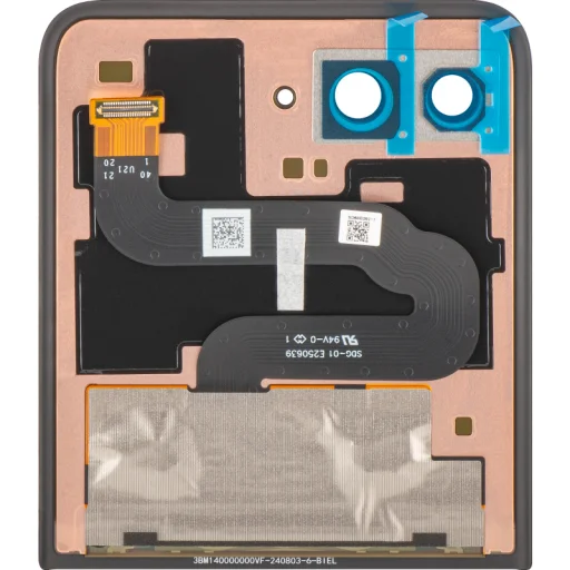 LCD Kijelzőmodul Motorola Razr+ 2025 / Razr+ 2024 / Razr 50 Ultra, Külső, keret nélkül, fekete - 3