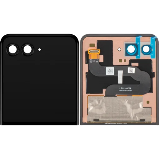 LCD Kijelzőmodul Motorola Razr+ 2025 / Razr+ 2024 / Razr 50 Ultra, Külső, keret nélkül, fekete - 1