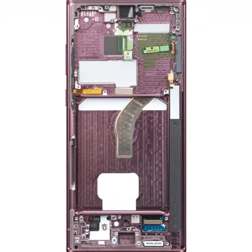 LCD Kijelzőmodul Samsung Galaxy S22 Ultra 5G S908, Burgundy - 3