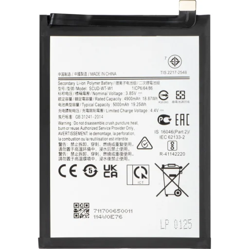 Akkumulátor EB-BA226ABY Samsung Galaxy A22 5G A226 készülékhez, utángyártott - 1