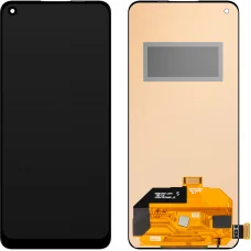 LCD Kijelzőmodul MP Oppo Find X3 Lite / K9 / Reno5 5G készülékekhez, keret nélkül, utángyártott, fekete