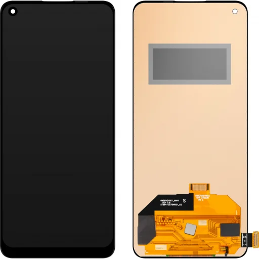 LCD Kijelzőmodul MP Oppo Find X3 Lite / K9 / Reno5 5G készülékekhez, keret nélkül, utángyártott, fekete - 1