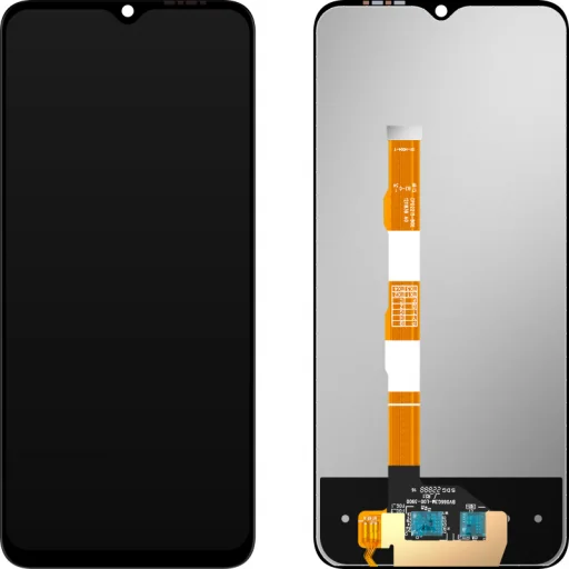 LCD Display Modul MP vivo Y22 / Y22s, keret nélkül, utángyártott, fekete kijelzőmodul - 1