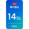LCD kijelzőmodul ZY Apple iPhone 14 Pro Max készülékhez, In-Cell IC verzió, fekete