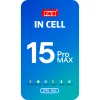LCD kijelzőmodul ZY Apple iPhone 15 Pro Max készülékhez, In-Cell IC verzió, fekete - 4
