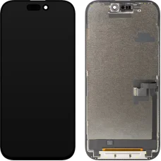 LCD kijelzőmodul ZY Apple iPhone 16 Pro-hoz, In-Cell verzió, Fekete kijelzőmodul