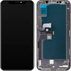 LCD kijelzőmodul ZY Apple iPhone XS készülékhez, In-Cell verzió, fekete