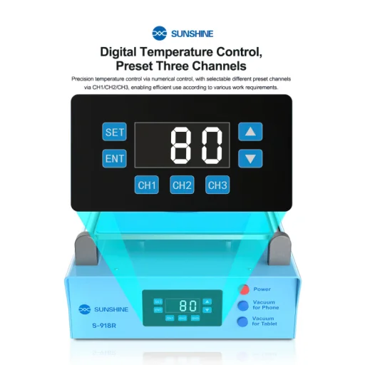 Sunshine S-918R LCD Képernyő Elválasztó Gép - 4