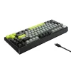 Gaming Keyboard (KB904L) Havit - Videojáték-billentyűzet USB, RGB világítással, 85 billentyű, gyors aktiválás, 1,8 m, 5V, 8kHz - Fekete / Zöld thumbnail