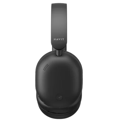 Havit Vezeték nélküli Fejhallgató (H602BT) - On-ear, Bluetooth V5.4, 300mAh, Type-C - Fekete - 4