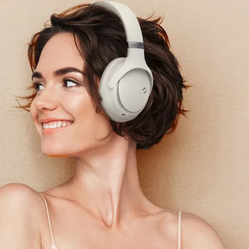 Havit - Vezeték nélküli fejhallgató (H630BT) - Bluetooth 5.3, Összecsukható, Hordozható, TF kártya, FM mód, AUX, Type-C, 500mAh - Fekete - 7