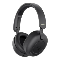 Wireless Headphones (H655BT) - Fülre helyezhető, Bluetooth 5.3, Hibrid Aktív Zajszűrés, 700mAh, Összecsukható, USB-C - Fekete Havit