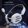 Gaming Headphones Black Havit (H2038U) - mikrofonnal, 50mm-es hangszóró, USB, 2m thumbnail