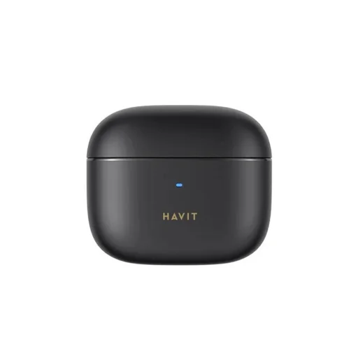 Havit Vezeték nélküli fülhallgató (TW958 Pro) - Bluetooth 5.3, mikrofonnal, TWS, ANC, Type-C, 500mAh, IPX4 vízálló - Fekete - 2