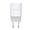 Wall Charger Havit UC45W EU - GaN, 2 x Type-C, PD45W, ABS, PC - Fehér thumbnail