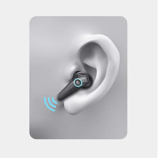 Havit TW952 PRO RGB Vezeték nélküli fülhallgató - Játékhoz, Type-C, Bluetooth 5.0, ENC, TWS, RGB, Mikrofon, FPC, 470mAh - Fekete - 8