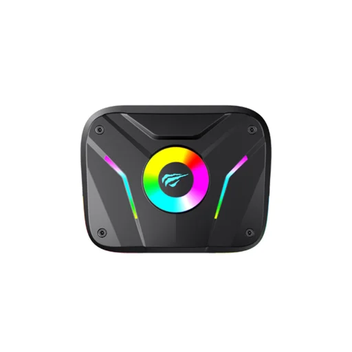 Havit TW952 PRO RGB Vezeték nélküli fülhallgató - Játékhoz, Type-C, Bluetooth 5.0, ENC, TWS, RGB, Mikrofon, FPC, 470mAh - Fekete - 2