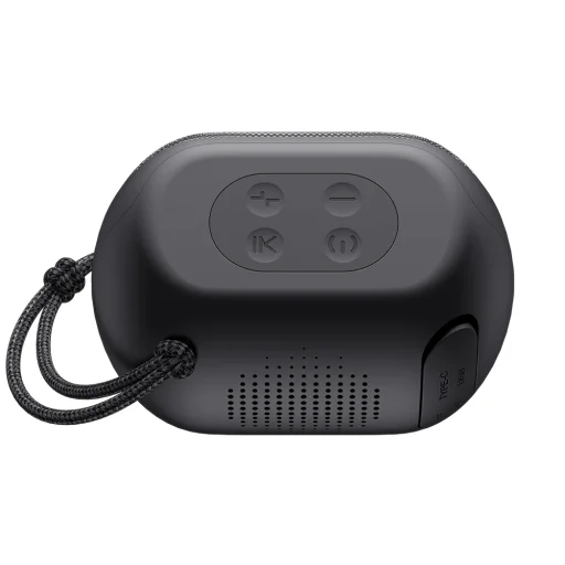 Havit Vezeték nélküli Hangszóró (SK885BT) - Type-C, Bluetooth 5.3, TWS, TF, FM, AUX, USB, Kihangosított hívások, 1800mAh - Fekete - 6