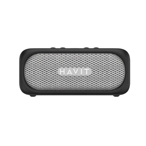 Havit Vezeték nélküli hangszóró (SK905BT) - Type-C, Bluetooth 5.3, TWS, TF, AUX, Kihangosított hívás, IPX7, 2000mAh - Fekete - 5