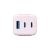 Havit - Fali töltő (UC260 EU) - 2x USB-C, USB, 65W - Rózsaszín thumbnail
