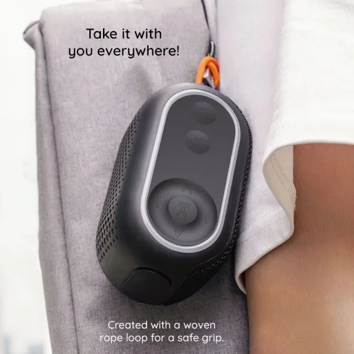 Havit Vezeték nélküli hangszóró (SK809BT) - USB-C, Bluetooth 5.3, TWS, TF, USB, FM, AUX, Kihangosító hívás, RGB, IPX5, 1200mAh - Lila - 5