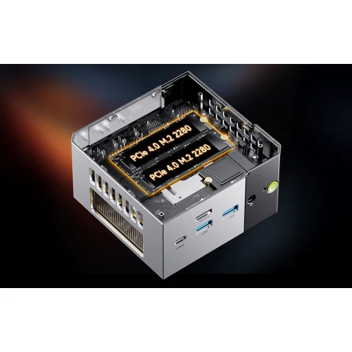 EVO-X1- AMD Ryzen AI 9 HX 370 - 32GB RAM + 1TB SSD MiniPC - 8