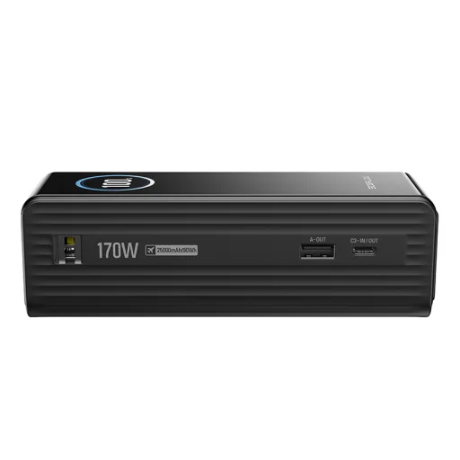 EcoFlow RAPID Powerbank 25000mAh, 170W (beépített 100W-os kábel) - 5