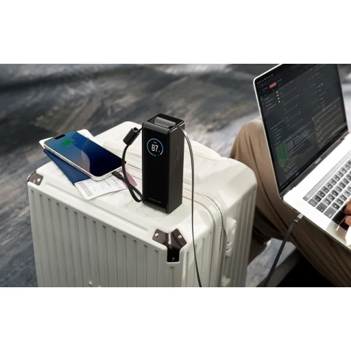 EcoFlow RAPID Powerbank 25000mAh, 170W (beépített 100W-os kábel) - 7