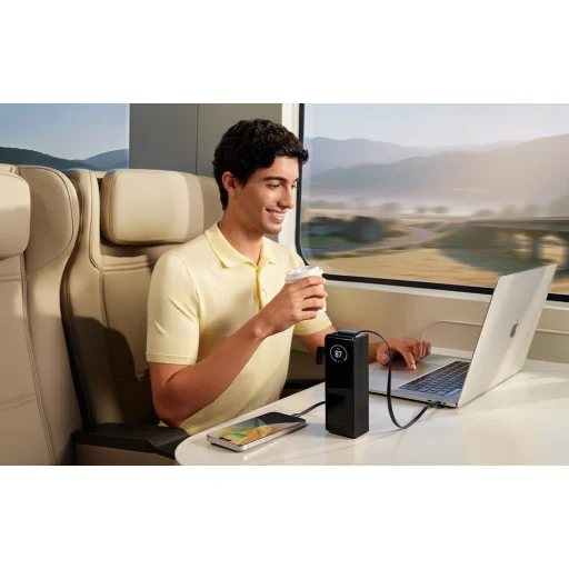 EcoFlow RAPID Powerbank 25000mAh, 170W (beépített 100W-os kábel) - 8