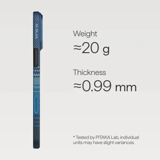 iPhone 17 Pro PITAKA Ultra-Slim MagSafe tok moonrise - 8