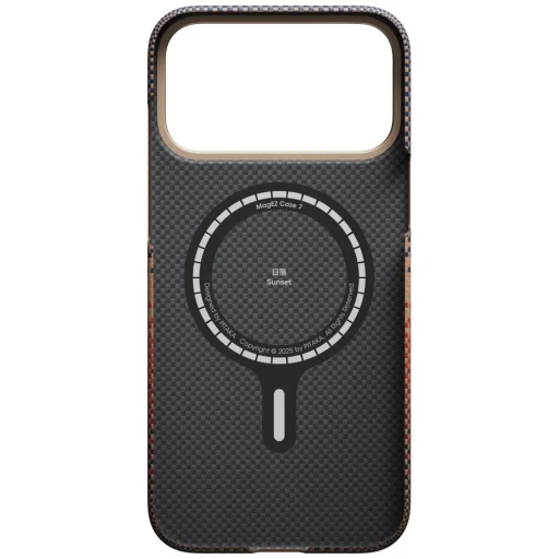 iPhone 17 Pro Max PITAKA Ultra-Vékony Sunset MagSafe tok naplemente  - 5