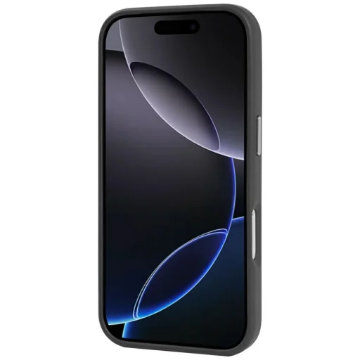  iPhone 17 Pro fekete szintetikus bőr MagSafe Audi A6 tok - 6