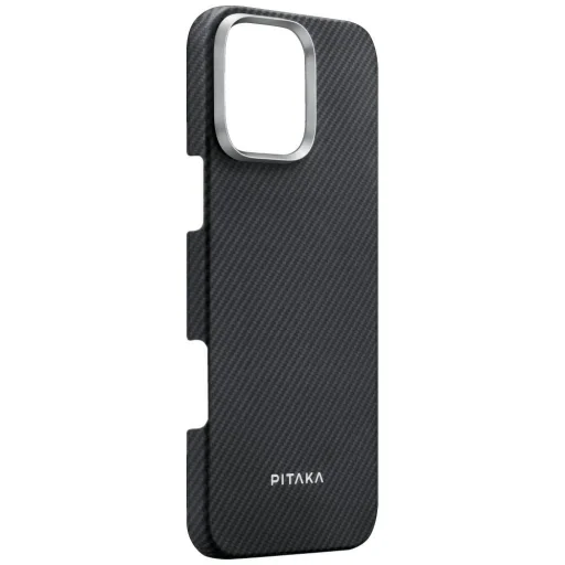 iPhone 16 Pro PITAKA Ultra-Slim MagSafe fekete-szürke tok - 5