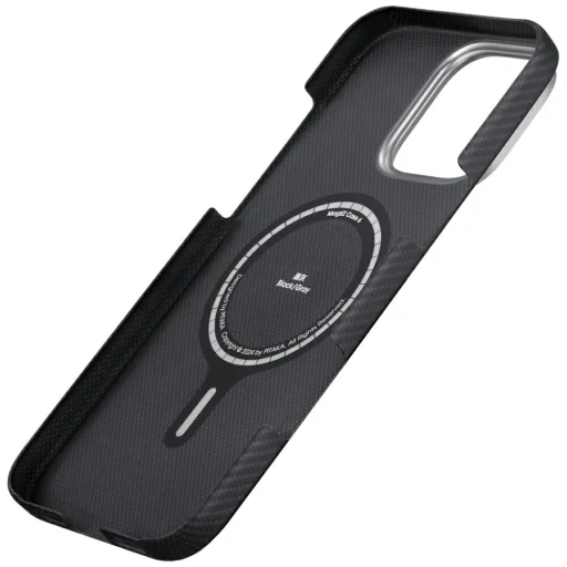 iPhone 16 Pro Max PITAKA Ultra-Slim MagSafe fekete-szürke tok - 6