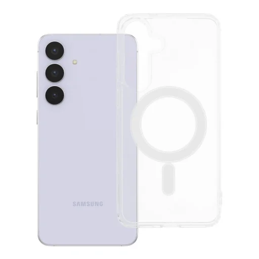 Priehľadné puzdro na Samsung Galaxy S25 FE - 6