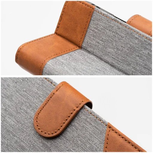 JEANS fliptok iPhone 16e szürke - 6