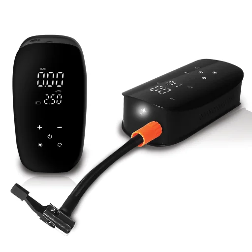 LTC Elektromos kerékpár/autós pumpa kompresszor power bank LCD 6000mAh USB-C - 1