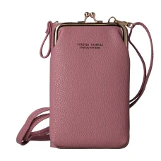 Kötött tok telefonhoz, design 2 rózsaszín tok