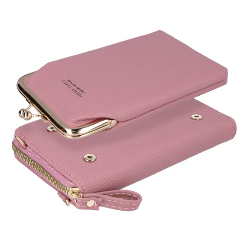 Kötött tok telefonhoz, design 2 rózsaszín tok - 2