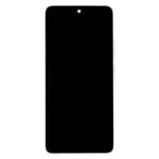 LCD Kijelző + Érintőegység + Előlap a Xiaomi Redmi Note 14 5G-hez Lila (Szervizcsomag)