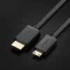 Ugreen HDMI - mini HDMI kábel 19 pin 2.0v 4K 60Hz 30AWG 1,5m fekete (11167) thumbnail