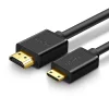 Ugreen HDMI - mini HDMI kábel 19 pin 2.0v 4K 60Hz 30AWG 1,5m fekete (11167) thumbnail
