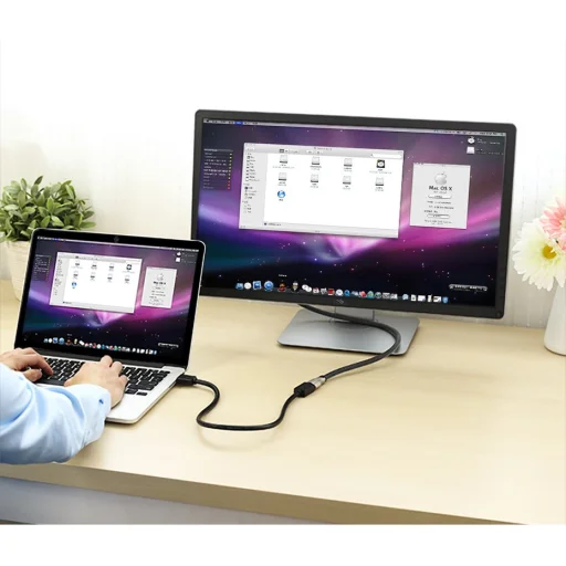 Ugreen HDMI (aljzat) - HDMI (csatlakozó) hosszabbító kábel 19 pin 1.4v 4K 60Hz 30AWG 2m fekete (10142) - 8