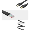 Ugreen HDMI 2.0 kábel 4K 60Hz 3D 18Gbps 1.5m fekete (ED015 50819) thumbnail